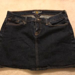 Lucky denim mini-skirt